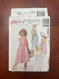 1994 McCall's 7087 Sewing Pattern - Children's Dresses FACTORY FOLDED