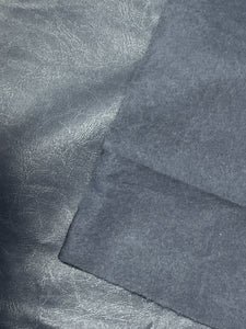 1 3/4 YD Synthetic Flannel-Backed Knit - Dark Gray