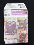 2003 Simplicity 5606 Sewing Pattern - Handbags and Accessories FACTORY FOLDED