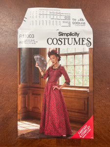2021 Simplicity 11003 Sewing Pattern - Fantasy Cosplay Bolero Costume and Skirt FACTORY FOLDED