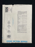 1970s Vogue 1126 Sewing Pattern - Adult Coat FACTORY FOLDED