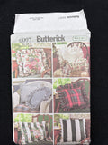 2001 Butterick 6097 Sewing Pattern - Pillows FACTORY FOLDED