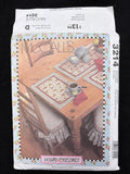 2001 McCall's 3214 Sewing Pattern - Table Linens, Apron, Chair Cushions, and Tote Bag FACTORY FOLDED