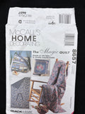 1997 McCall's 8657 Sewing Pattern - "Magic" Quilt FACTORY FOLDED