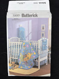 2003 Butterick 3800 Sewing Pattern - Baby Room Accessories FACTORY FOLDED