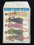 1970s Vogue 2032 Sewing Pattern - Adult Dresses FACTORY FOLDED