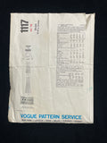 1970s Vogue 1117 Sewing Pattern - Adult Evening Dress and Jacket FACTORY FOLDED