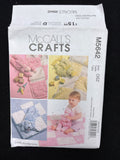 2008 McCall's 5642 Sewing Pattern - Baby Blankets and Sutffed Animals FACTORY FOLDED