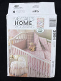2003 McCall's 3991 Sewing Pattern - Nursery Accessories and Quilt FACTORY FOLDED