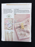 2003 McCall's 3991 Sewing Pattern - Nursery Accessories and Quilt FACTORY FOLDED