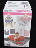 2006 Simplicity 4225 Sewing Pattern - Baby Quilt and Accessories FACTORY FOLDED