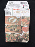 2001 Simplicity 9979 Sewing Pattern - Christmas Table Linens FACTORY FOLDED