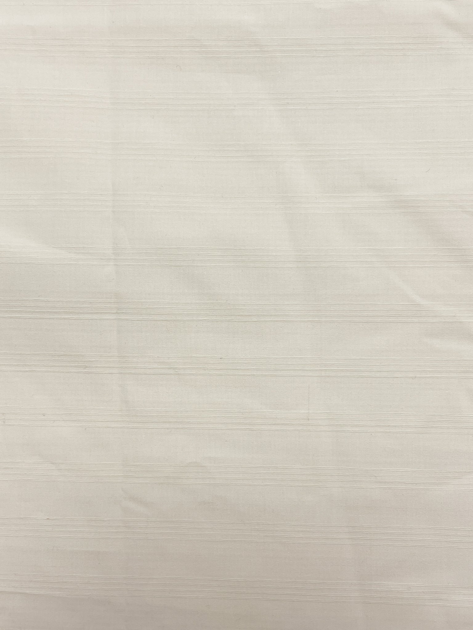 1+ YD Cotton with Self Textured Plaid - Off White