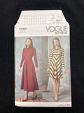 2022 Vogue 1907 Sewing Pattern - Dresses FACTORY FOLDED