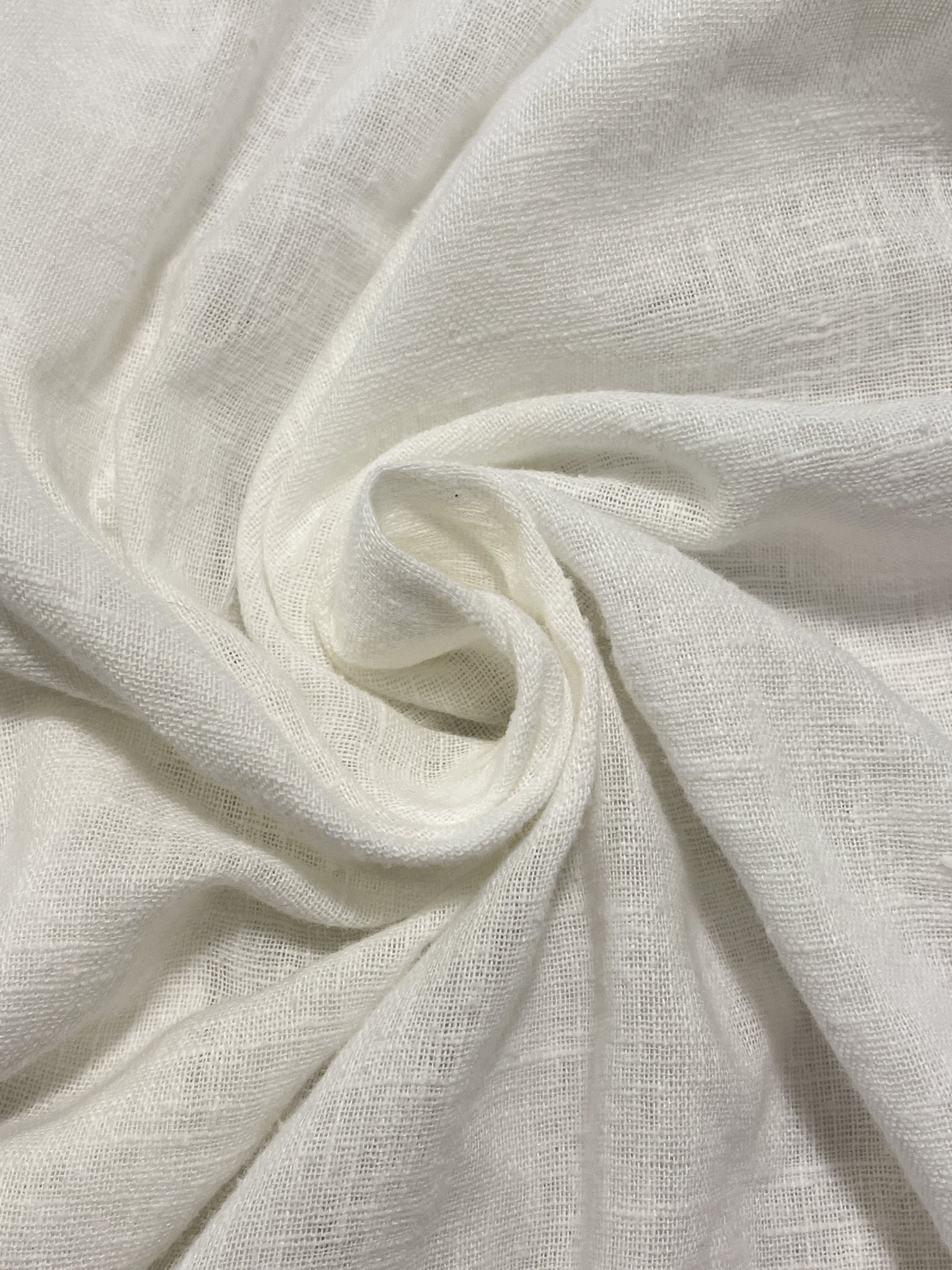 1 1/2 YD Cotton Vintage - White