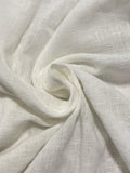 1 1/2 YD Cotton Vintage - White