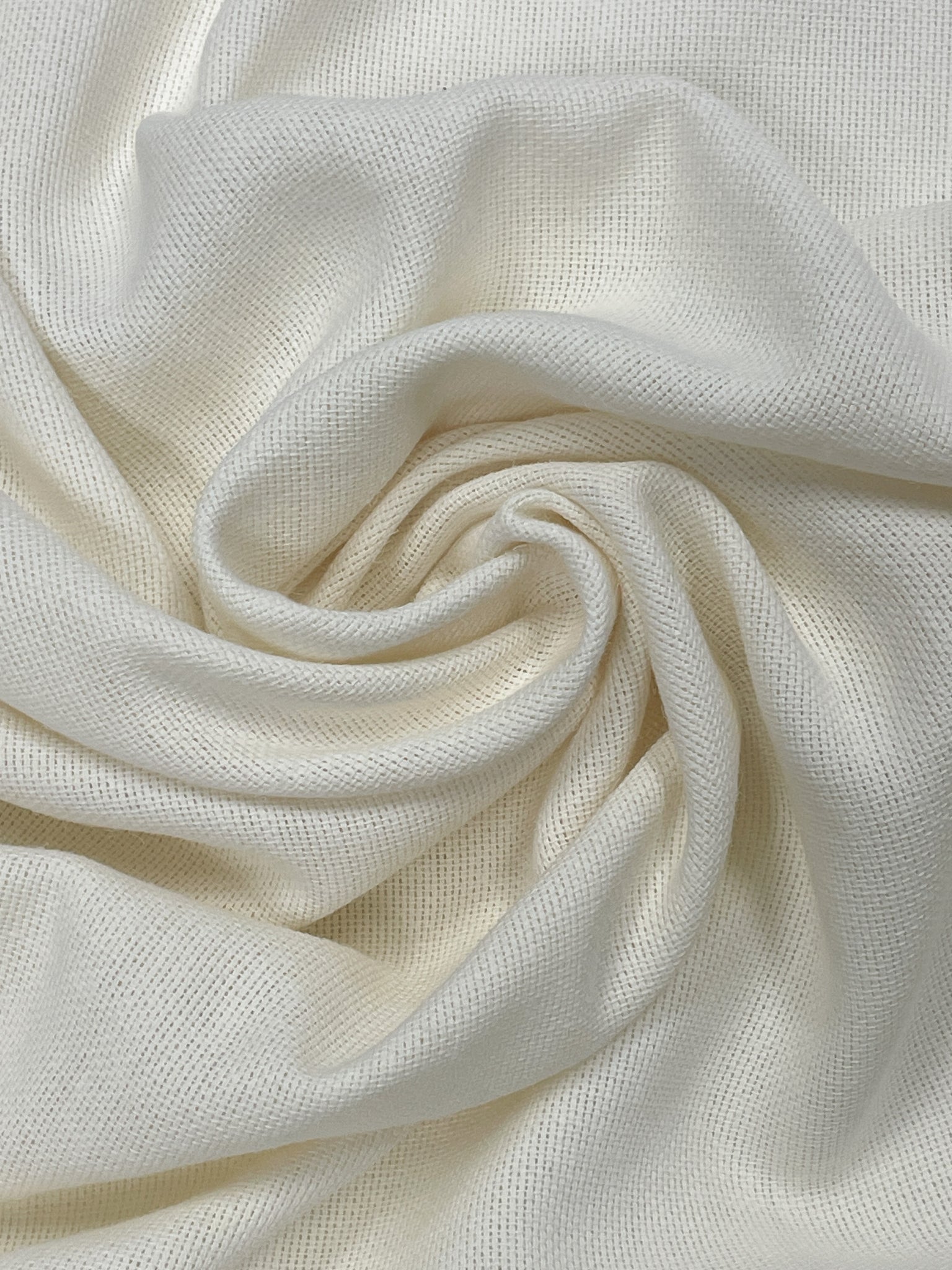 Wool Blend Loose Weave - Off White