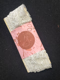 4 YD Polyester Gathered Lace - White