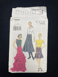 2012 Vogue 8858 Sewing Pattern - Skirts FACTORY FOLDED