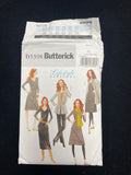 2009 Butterick 5398 Sewing Pattern - Knit Jacket, Top, Dress, Skirt, Pants and Scarf FACTORY FOLDED