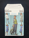 2021 Butterick 6640 Sewing Pattern - Top, Dress, and Pants FACTORY FOLDED