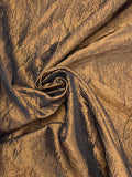 Nylon Iridescent Crinkle Taffeta - Bronze