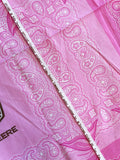 1 1/8 YD Quilting Cotton Panel - Pink Bandana John Deere