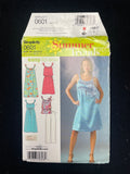 2007 Simplicity 0601 Sewing Pattern - Adult Dresses, Tops and Pants FACTORY FOLDED