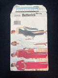 1999 Butterick 6008 Sewing Pattern - Adult Dress, Jacket and Scarf FACTORY FOLDED