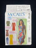 2015 McCall's 7122 Sewing Pattern - Adult Knit Tops, Dresses and Leggings FACTORY FOLDED