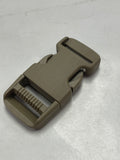 Plastic Parachute Buckle 1" - Beige