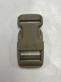 Plastic Parachute Buckle 1" - Beige