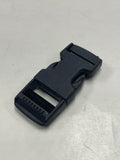 Plastic Parachute Buckle 3/4" - Black