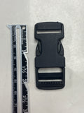 Plastic Parachute Buckle 3/4" - Black