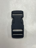 Plastic Parachute Buckle 3/4" - Black