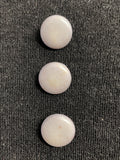 Buttons Plastic Set of 3 Vintage - Gray