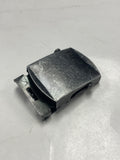 Metal Friction Bar Buckle 1 1/4" - Weathered Pewter Toned