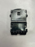 Metal Friction Bar Buckle 1 1/4" - Weathered Pewter Toned