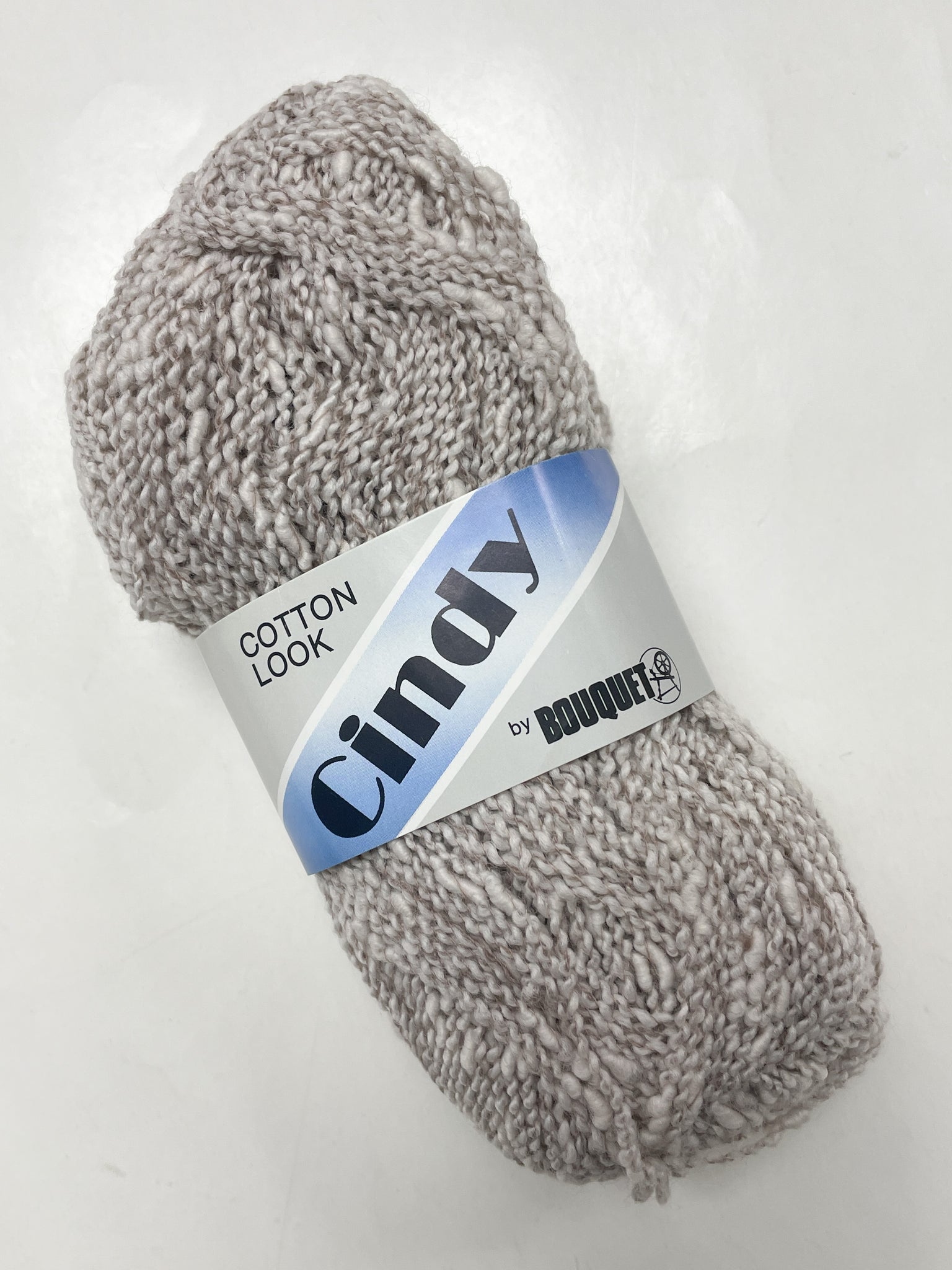 Yarn Acrylic/Wool Blend - Taupe and Off White