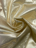 1 1/4 YD Polyester Lamé - Metallic Gold