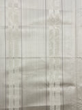 1 1/2 YD Cotton Blend Home Dec. - Beige Stripes with Different Textures