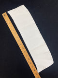 Poly/Cotton Ribbed Collar Vintage - White