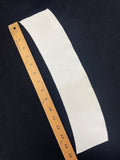 Poly/Cotton Ribbed Collar Vintage - Cream