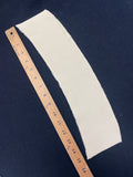 Poly/Cotton Ribbed Collar 3 5/8" Vintage - Blue, Heather Gray, Cream, or Beige