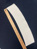 Poly/Cotton Ribbed Collar 3 5/8" Vintage - Blue, Heather Gray, Cream, or Beige