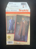 2009 Simplicity 2517 Sewing Pattern - Victorian-Styled Adult Costume Coats FACTORY FOLDED