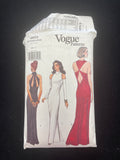 1993 Vogue 8853 Sewing Pattern - Adult Knit Dresses