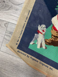 1994 Needlepoint UFO Vintage - Coca-Cola Santa Claus with Wool Yarn