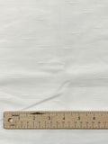 3 2/3 YD Polyester Slub Weave EXTRA WIDE - Off White