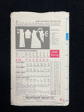 1960's Butterick 4818 Sewing Pattern - Dress